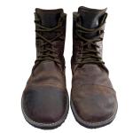 Bearfoot Bruin Kodiak Brown Boot Mens 11 Leather Barefoot Minimalist Zero Drop