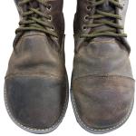 Bearfoot Bruin Kodiak Brown Boot Mens 11 Leather Barefoot Minimalist Zero Drop