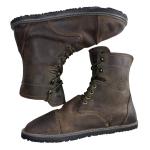 Bearfoot Bruin Kodiak Brown Boot Mens 11 Leather Barefoot Minimalist Zero Drop
