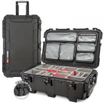 NANUK 962 Pro Photo Kit– Waterproof Large Travel Camera Hard Case with Wheels, Padded Dividers & Retractable Handle, 31" x 20" x 11" –Impact-Resistant, Dustproof, Durable, Ideal for Heavy Loads –Black