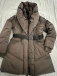 RUD by RUDSAK KOLAD Belted Down Puffer Parka Shawl Collar Sz XL -Free Ship