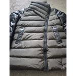 Rudsak - Roya Moss Puffer Jacket Coat - Size: XL - Black & Green