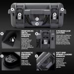 NANUK 915 DJI™ Mini 5 Pro Fly More Combo Plus - Waterproof Hard Case with Drone Foam Insert, Crushproof, Portable Travel Case, Made in Canada - Graphite (15.8" x 12.1" x 6.8")