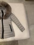 Mackage Women's Puffer Grey with Fur Hood Size Small Pre-Owned Great Condition