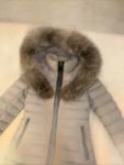 Mackage Women's Puffer Grey with Fur Hood Size Small Pre-Owned Great Condition