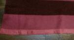 Vtg Hudson Bay Company 4 Point Wool Blanket Wild Cranberry England 83"x66” Nice