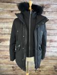 Rudsak Truman Goose Down Men's Parka Size S Rabbit Fur