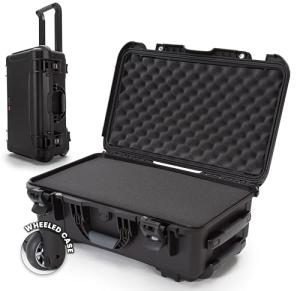 NANUK 935 Hard Case with Cubed Foam – Waterproof Protective Equipment Case with Wheels, 22” x 14” x 9” – Dustproof and Impact Resistant, Airline Carry-On Approved – Black