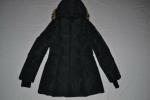 AUTHENTIC MACKAGE WOMEN ADALI BLACK FITTED DOWN COAT FUR HOOD ALL SIZES  NEW