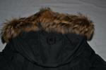 AUTHENTIC MACKAGE WOMEN ADALI BLACK FITTED DOWN COAT FUR HOOD ALL SIZES  NEW