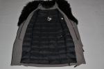 AUTHENTIC RUDSAK WOMENS MONKLAND WINTER DOWN COAT FUR ELEPHANT GREY  ALL SIZES