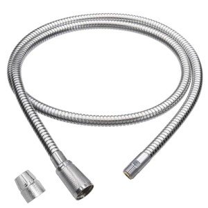 46092000 46174000 Kitchen Faucet Hose Replacement Parts, Pull-Out Spray Replacement Hose for Grohe Ladylux Replacement Parts, Alira Sink Faucet Hose by Awelife, 59-inch Starlight Chrome Finish