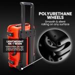 NANUK 935 Hard Case – Waterproof Equipment Case with Wheels, 22” x 14” x 9” – Dustproof and Impact Resistant, Airline Carry-On Approved – Orange