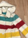 Vtg Hudson's Bay Company Point Blanket Wool Coat Jacket Women’s Sm/Med? England