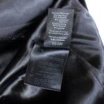 Mackage Cashmere Wool Belted Coat Double Breasted Leather Belt Buckle Peacoat S