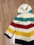 Vtg Hudson's Bay Company Point Blanket Wool Coat Jacket Women’s Sm/Med? England