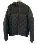 Nobis Men’s Quilted Puffer Jacket Sz M Black Hooded Down Winter Coat Canada#120
