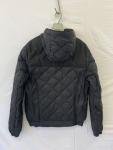 Nobis Men’s Quilted Puffer Jacket Sz M Black Hooded Down Winter Coat Canada#120