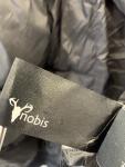 Nobis Men’s Quilted Puffer Jacket Sz M Black Hooded Down Winter Coat Canada#120