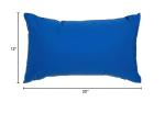 Gouchee Home Inc. Soleil Cushion, Blue