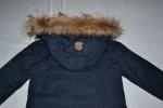 AUTHENTIC KIDS MACKAGE JO NAVY ALL SIZES WINTER DOWN KNEE LENGTH COAT  REAL FUR