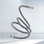 Kitchen Faucet Parts Pull out Faucet Hose Compatible for Grohe 48293000 Flexible Shower Hose Replacement With Weight Ball and 3 Connectors