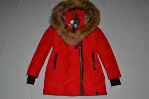 AUTHENTIC RUDSAK WOMENS MONTREAL DOWN PARKA  FUR  RED  ALL SIZES NEW