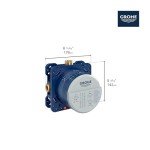 GROHE 35601000 Rapido Smartbox Universal Rough-in Box, No Finish