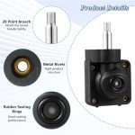 Enhon Pressure Balance Cartridge Compatible with Grohe 47080000, Pressure Balancing Unit Cartridge Compatible with Tempress II Balancing Tub Shower Valves, Chrome