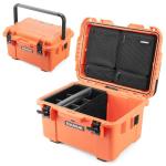 NANUK Trail 35 – 38.8 L (10.2-Gallon) Waterproof Gear Case – Modular Cargo Case for Camping, Fishing, Hunting & Outdoor Storage – Dustproof and Impact Resistant (22.0” x 15.9” x 11.6”) – Orange