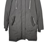 RUD BY RUDSAK Winter Coat Down Parka Women's Large Black Faux Fur Trim Warm