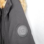 RUD BY RUDSAK Winter Coat Down Parka Women's Large Black Faux Fur Trim Warm