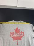 Port & Company Canada Crew Neck Sweatshirt Mens Size Large Graphic Print Gray