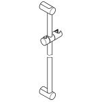 GROHE 27 521 000 New Tempesta Cosmopolitan 24-Inch Shower Bar