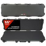 NANUK 995 Hard Case 55” with Wheels & Customizable Foam Insert, IP67 Waterproof & Crushproof, Rugged Construction for Ultimate Protection, Made in North America – Olive (55.1” x 17.3” x 6.6”)