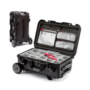 NANUK 935 Pro Photo Kit with Heavy Duty Wheels – Waterproof Travel Camera Hard Case with Padded Dividers and Lid Organizer, 22” x 14” x 9” - Dustproof and Impact Resistant, Carry-On Approved – Black