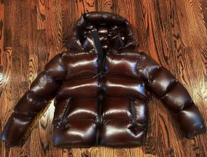 NWT Custom Overfilled Rudsak Daniel Puffer Jacket Espresso Retail $1,000