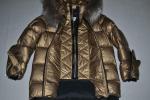 AUTHENTIC RUDSAK WOMENS TAKADA METALLIC DOVE DOWN FUR JACKET GLOVES ALL SIZES