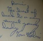 TOMMY NOBIS SIGNED SR. HIGH SCHOOL YEARBOOK SAN ANTONIO TEXAS LONGHORNS FALCONS