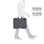 Nanuk 925 Waterproof Hard Case with Foam Insert for DJI Mavic Air 2 + Smart Controller - Graphite (925-MAVIA27)