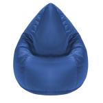 Gouchee Home Sambre Velvet Bean Bag Chair - Polyester Soft Double-Stitched Comfy Chair for Game Room, Living Room, Bedroom - Solid Pattern Big Chairs for Adults, Kids, Teens (XL, Turquoise)