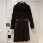 Vintage Mackage Women’s Long Coat Jacket Sz L Brown