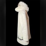 Vintage Hudson’s Bay Company One Hundred Percent Wool Coat with Fur Trim