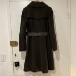 Vintage Mackage Women’s Long Coat Jacket Sz L Brown