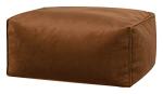 Gouchee Home Roll Velvet Ottoman/Pouf Multi-Function Lounger Stool Footrest with Filling Copper