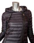 Rudsak Black Quilted Nylon Down Jacket w/Leather Trim Size XS