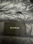 Rudsak Black Quilted Nylon Down Jacket w/Leather Trim Size XS