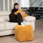 Gouchee Home Cube Raya Mustard 15x15x15