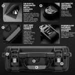 NANUK 925 DJI™ Avata 2 Fly More Combo - Waterproof Hard Case with Drone Foam Insert, Crushproof, Portable Travel Case, Made in North America - Black (18.7" x 14.8" x 7")