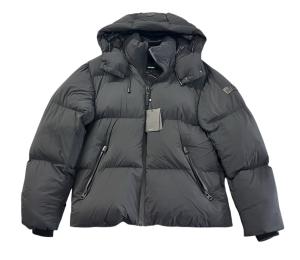 NEW Mackage Kent Mens Hooded Down Puffer Coat Jacket Black Size 42 NWt $1050